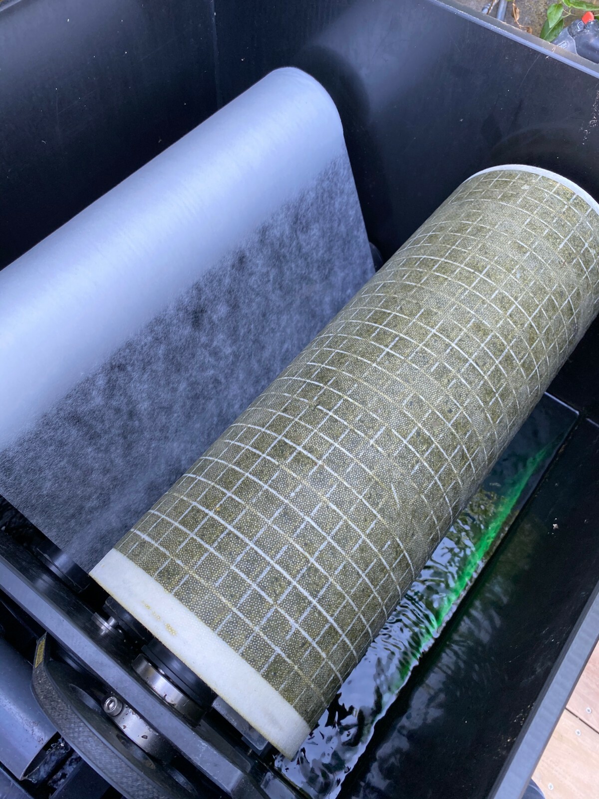 Filtervlies Feinfilter Rolle Koi Teich 50 cm x 200m 20g pro m² eBay