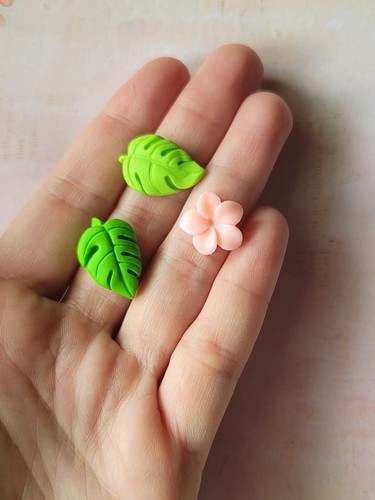 Blatt Silikonform für Fondant Ton Harz Wachs Flexible Form Monstera Blatt - Bild 4 von 4