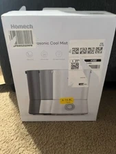 Hometech HM-AH001 Silent Ultrasonic Humidifier for Nursery - White