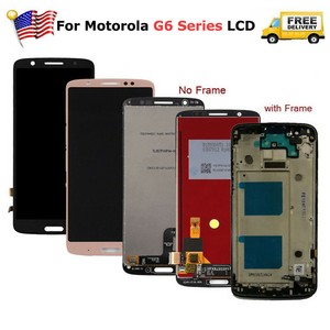 For-Motoroal-Moto-G6-Play-G6-Plus-LCD-Touch-Screen-Digitizer-Replacement-Frame