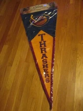Winning Streak Sports Genuine Wool Blend Pennant NHL Atlanta Thrashers 40" NEW