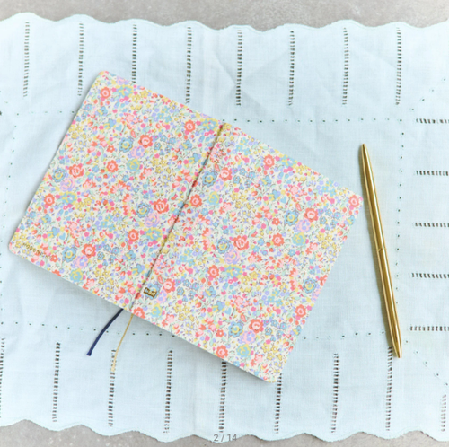 Hobonichi Techo 2024 HON L Fabrics Emma&Georgina English/Japanese JAPAN NEW - Picture 32 of 70