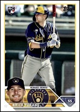 2023 Topps #530 Brice Turang RC Rookie R6864