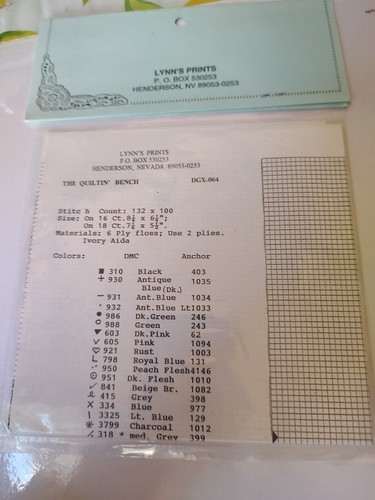 Lot of 8 Different Diane Graebner Amish Cross Stitch Patterns / Charts - Picture 17 of 23