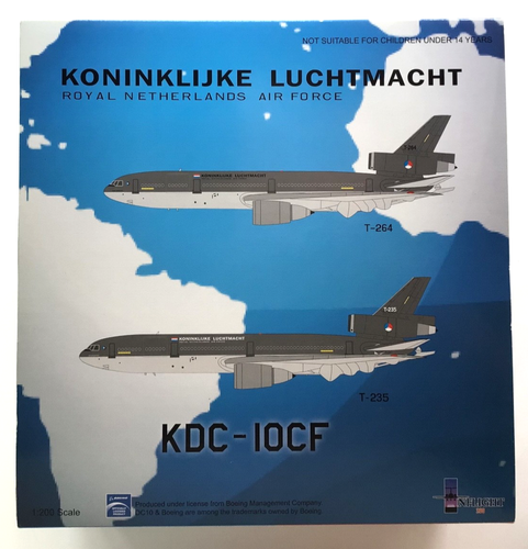 InFlight 200 Netherlands Air Force KDC-10CF 1:200 Rare Lmtd Ed Diecast IFKC1001A