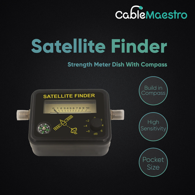 Digital Satellite Signal Meter Finder Directv Dish with