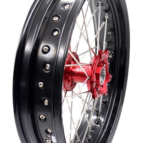 KKE 3.5*16.5"/5.0*17 Supermoto Racing Wheels for Honda CRF250R CRF450R 2002-2012 - Picture 11 of 11