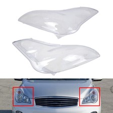 Headlight Lens Cover Headlamp Shell For Infiniti QX50 EX35 EX37