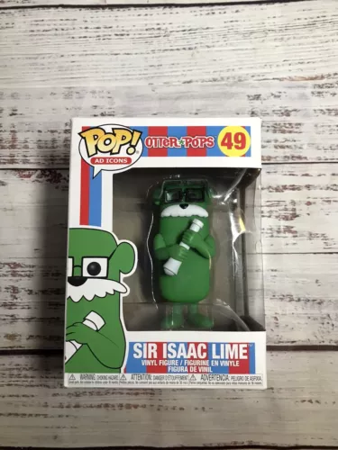 Funko Pop! #49 Sir Isaac Lime - Otter Pops - Ad Icons Popsicle Green NEW In Box