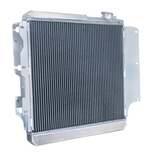 3 Row Radiator Cooler Fits 1987-2006 Jeep Wrangler YJ TJ AT 2.4L L4 4.2L L6 4.0L - Picture 5 of 9