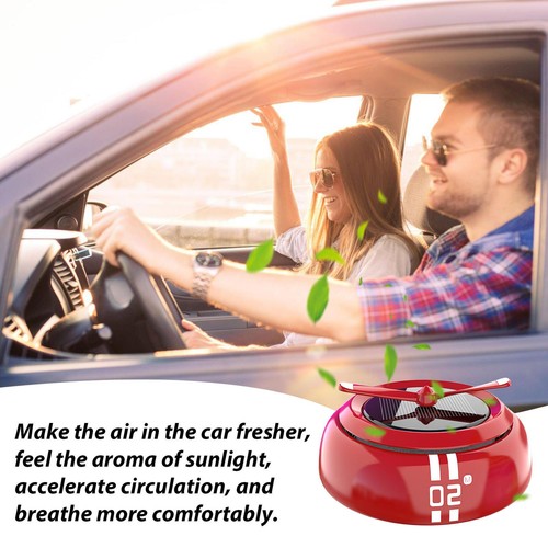 Solar Car Air Freshener Long Lasting Car Aromatherapy Fragrance - Picture 7 of 15