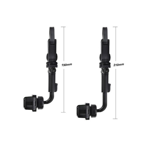 Universal 360° Rotatable Car Phone Mount Holder Black For Cell Phone Accessories - Imagen 10 de 12