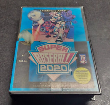 Super Baseball 2020 (Sega Genesis, 1993) CIB Decent Shape Working