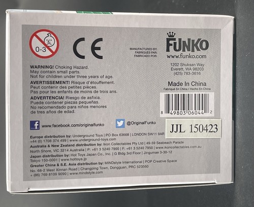 FIGURA POP PAUL BLAKE FIRMADA GREEDO FUNKO STAR WARS HAN DISPARADO PRIMERO BECKETT CERTIFICADO DE AUTENTICIDAD - Imagen 6 de 6
