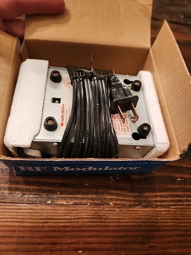 ARCHER Video/Computer RF Modulator Cat No 15-1273A~New Open Box~Radio Shack~Vtg - Picture 6 of 7