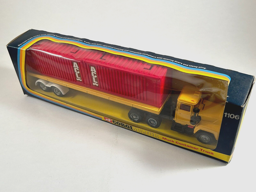 Vintage Corgi Major 1106 Mack Container Truck ACL - Unopened Original Box - 1973 - Picture 2 of 9