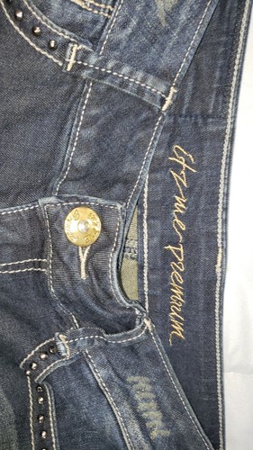  ITZME PREMIUM BLUE DENIM JEANS DARK WASH WOMENS SIZE 5 NEW - Picture 4 of 8