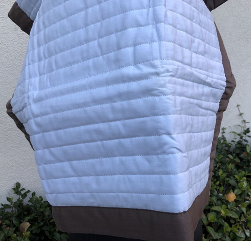 Restoration Hardware Channeled Sateen Quilt Cotton Quilted Std Shams 20x28 NWT - Picture 7 of 7