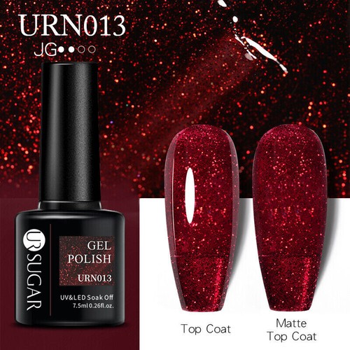 Nail Gel Polish Colours UR Sugar Base Top Coat Soak Off UV LED Colour Varnish UK - Picture 98 of 144
