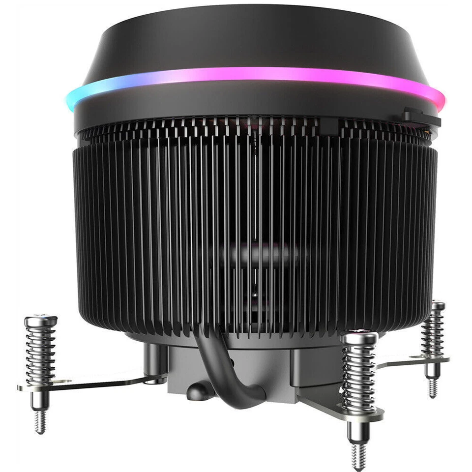 Aigo CPU Cooler Fan 280W PWM LED SYNC 5V 100mm ARGB Heatsink Fan For LGA 115x - Image 4 of 4