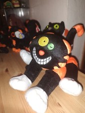 8 Halloween Stuffed Black Cats Brand New With Tags