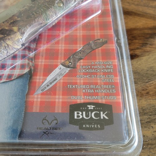 Buck 285 Knife Bantam BLW Larry The Cable Guy GIT-R-DONE - SEALED Camo - Picture 3 of 8