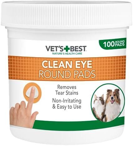 Vet's Best Natural Eye Cleansing Wipes for Dogs 100 Disposable Wipes FAST P&P - Picture 12 of 12