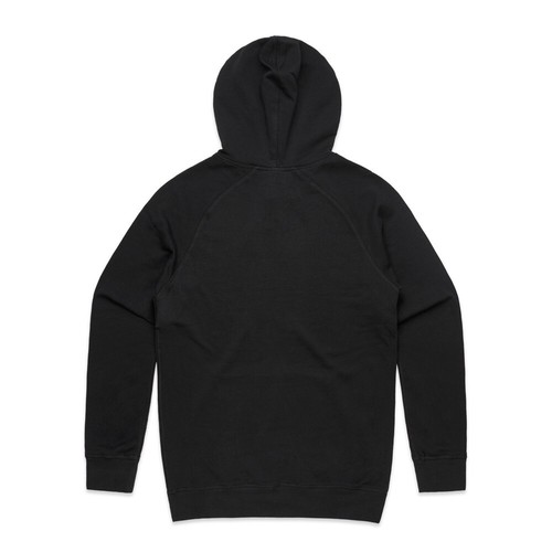 Nueva sudadera con capucha negra premium AS Color 100 % algodón de felpa francesa ajuste regular S-3XL - Imagen 2 de 4