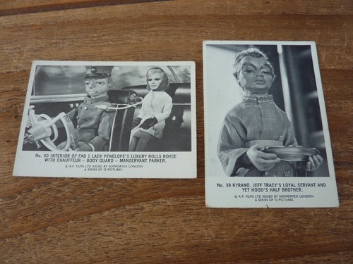 Somportex Thunderbirds Cards from 1966 - Large Cards - Good - Pick Your Cards - Picture 15 of 24