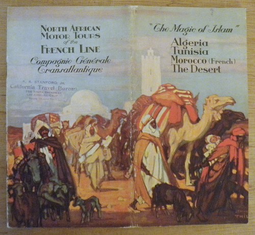 LURE OF THE LAND OF ISLAM North African Motor Tours 1922 Automobile Africa Treks