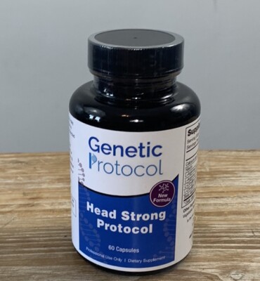 Genetic Protocol Head Strong  Protocol  60 Capsules Sealed