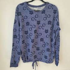 Wizarding World of Harry Potter Graphic Comfy Long Sleeve Sweatshirt Women's M