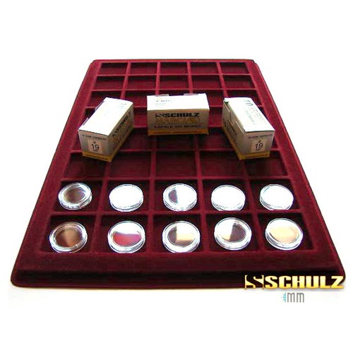 * SHULZ MÜNZKAPSELN - alle Innengrößen 14 mm - 42 mm (10, 30, 50, 100 Stck.) - Bild 9 von 12
