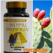 NOPAL IMPERIAL FAT LOSS WEIGHT LOSS IMMUNE SYSTEM SUPPORT CACTUS ALOE VERA PILLS