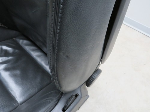 Front seats driver seat passenger seat leather Milano black seat Audi A6 4F C6 - Picture 8 of 12