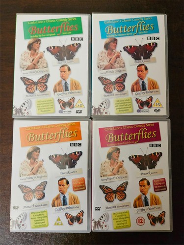 Butterflies Complete series DVD x8 NEAR MINT discs PAL Region 2 BBC - Foto 3 di 5