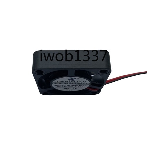 New RDH4010S2 DC24V 0.09A 40*40*10MM 2-Pin Square Cooling Fan - Picture 5 of 7