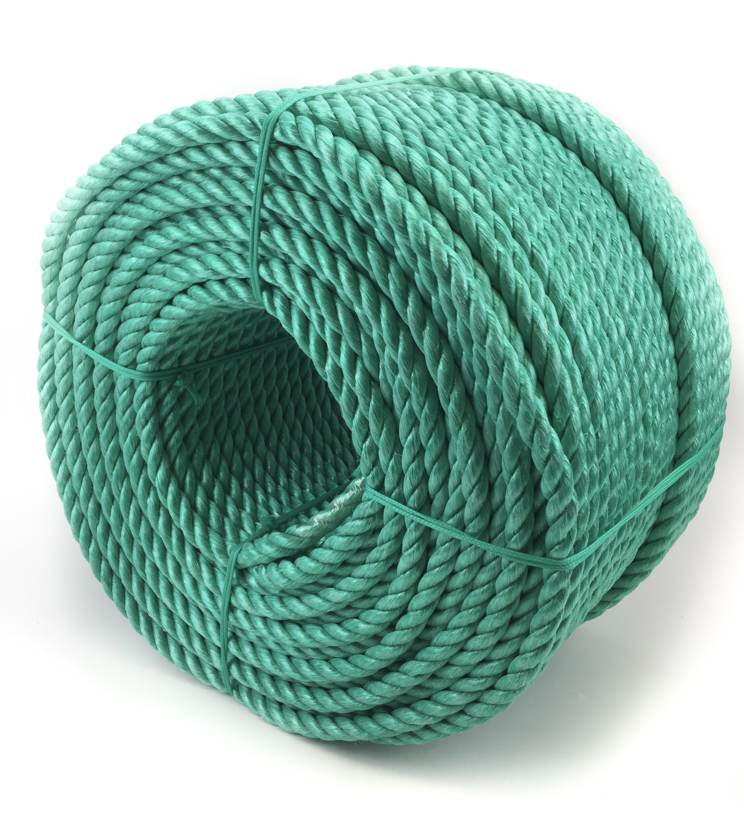 Corde 50 Mètres Polypropylène 20mm X Vert Ruban Poly tqx8pw1Fp