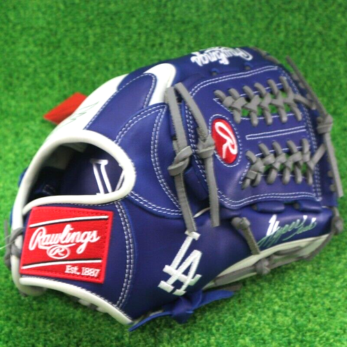 Rawlings Baseball Glove All positions RHT 11.75 HYPER TECH MLB TEAM Dodgers - Afbeelding 1 van 4