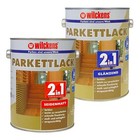 2in1 Parkettlack Wilckens glänzend seidenmatt farblos 2,5 L (9,58€/1l)