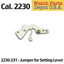 Rolex Caliber 2230-231 Jumper for Setting Lever, Swiss Made Replacement