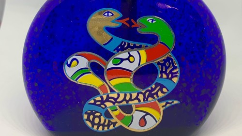 Niki de Saint Phalle perfume collection First Edition Blue Serpents vintage RARE - Picture 12 of 19