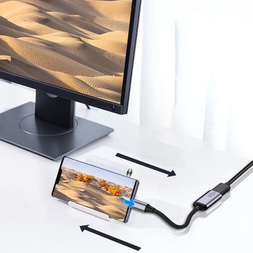 DP/mini DP to TYPE-C Converter 8K@60Hz Type-C to DP Adapter High Definition - Zdjęcie 9 z 13