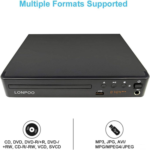 LP-099 Multi Region Code Zone Free PAL/NTSC HD DVD Player CD Player with HDMI AV - Picture 4 of 12