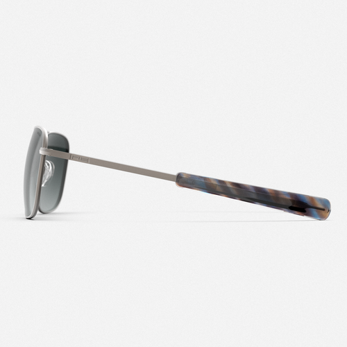 Gafas de sol Randolph Engineering Aviator satinadas de metal de pistola - Imagen 3 de 5