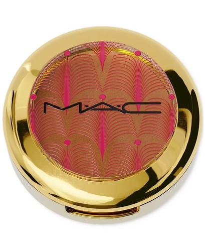 MAC Glowing Treasure Skinfinish Metallic Cream Blush 0.2oz/5.7G NIB - Picture 2 of 3