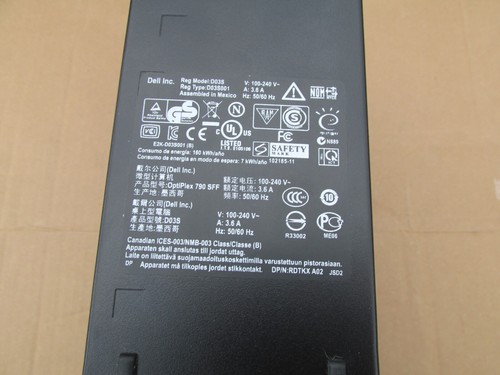 Dell Optiplex 790 SFF i5-2400 3.10GHz 8GB D03S Keyboard & Mouse *Read* - Picture 7 of 14
