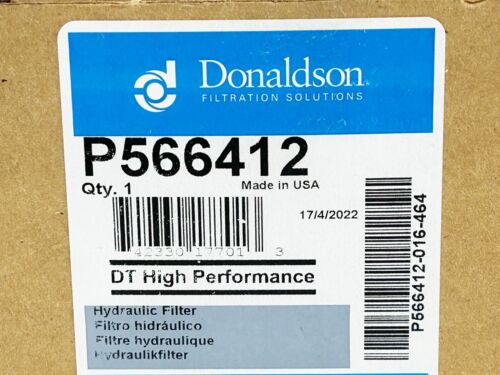 Neu Donaldson P566412 Hydraulikfilterpatrone 5 Mikron Filter - Bild 2 von 4