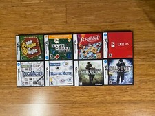 Nintendo DS Game Lot: Call of Duty Price Is Right Scrabble Clubhouse Games Exit