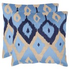 SAFAVIEH Jay Pillow Set of 2 | Indigo |